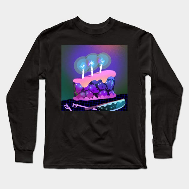 Happy Birthday Long Sleeve T-Shirt by LillianXie